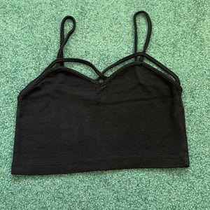 Brandy Melville black tank top / bralette one size
